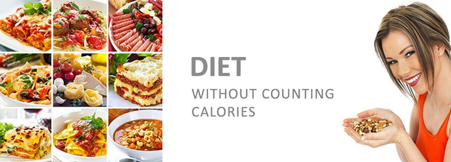 Choice of dietary dishes without a calorie account
