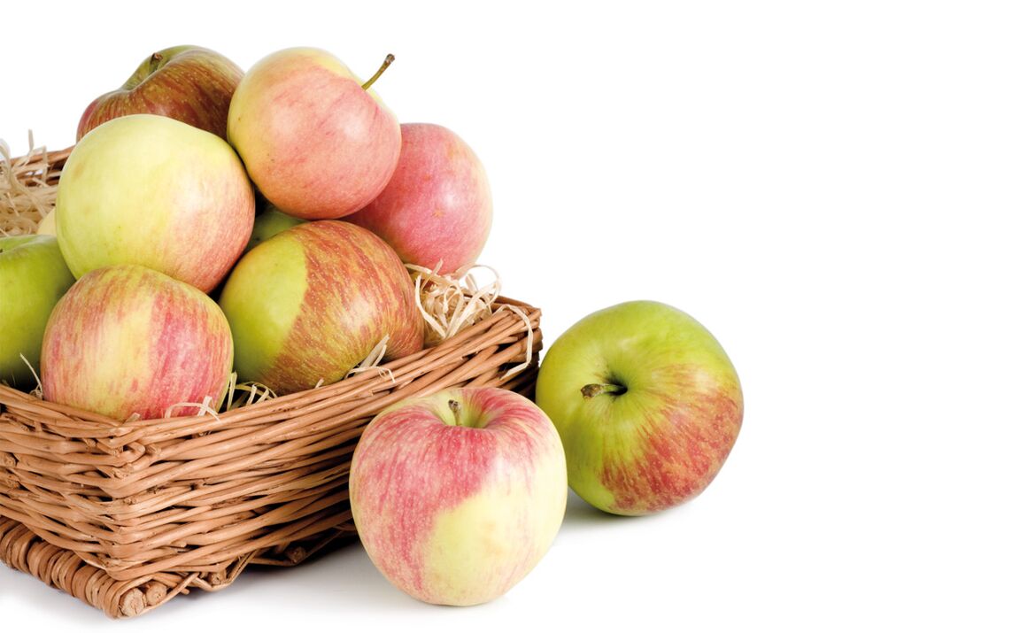 Apples - products suitable for fasting days
